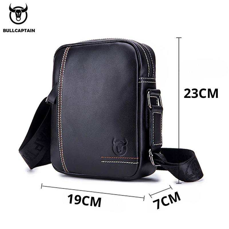 BullCaptain Black Supreme - A Bolsa da Elegância Atemporal