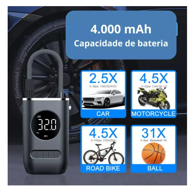 Compressor de ar portátil AirPump® mini