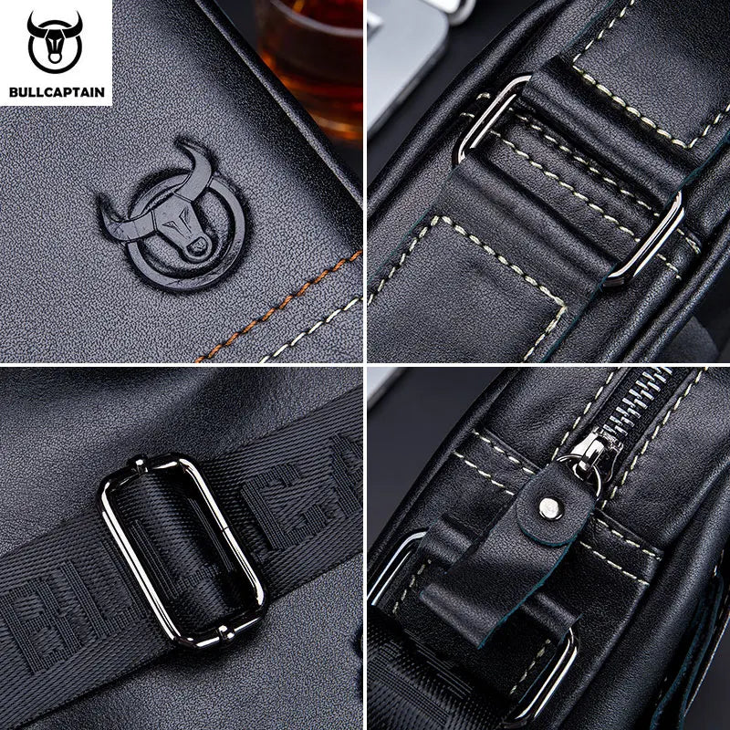 BullCaptain Black Supreme - A Bolsa da Elegância Atemporal