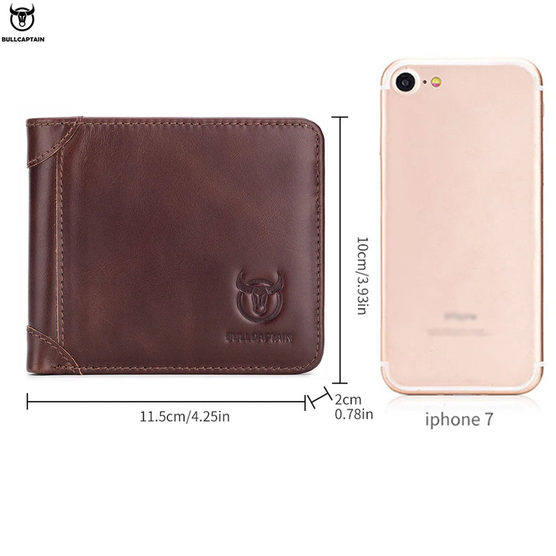 Carteira BullCaptain™ Heritage – A elegância atemporal que te acompanha para a vida.